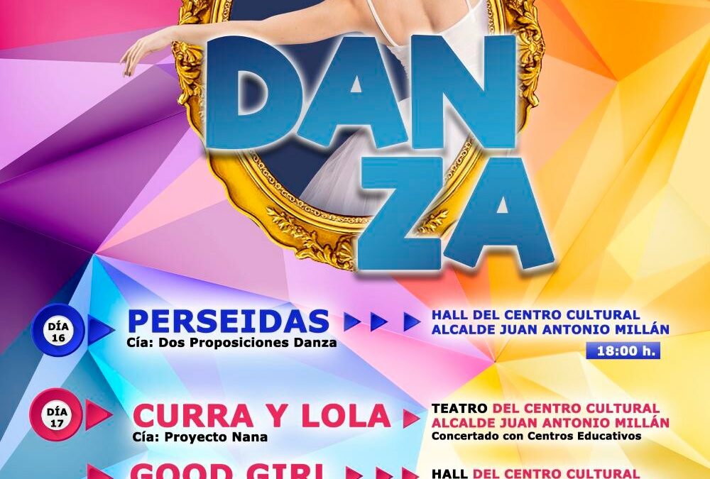 V Semana de la Danza de Cartaya amenizará con espectáculos el Centro Cultural, la Plaza Redonda y los centros educativos