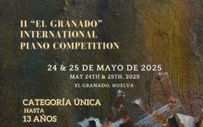 El Granado presenta el II Concurso Internacional de Piano, que se celebrará el 24 y 25 de mayo en el Aula de la Naturaleza