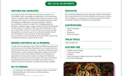 Cartaya celebra su Romería de San Isidro Labrador del 22 al 25 de mayo