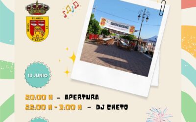 Este fin de semana, ¡Tharsis se llena de vida con el 2º Rebujito de Asociaciones!