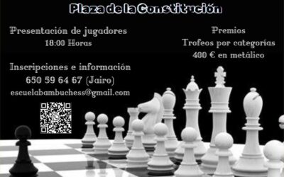 Villablanca convierte el ajedrez en protagonista de su verano con el II Torneo “Tierra de Danzas”