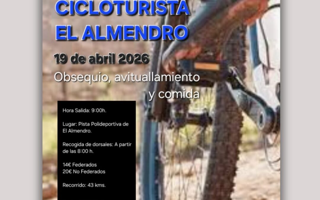 Deporte y naturaleza en la XVII Ruta Cicloturista El Almendro