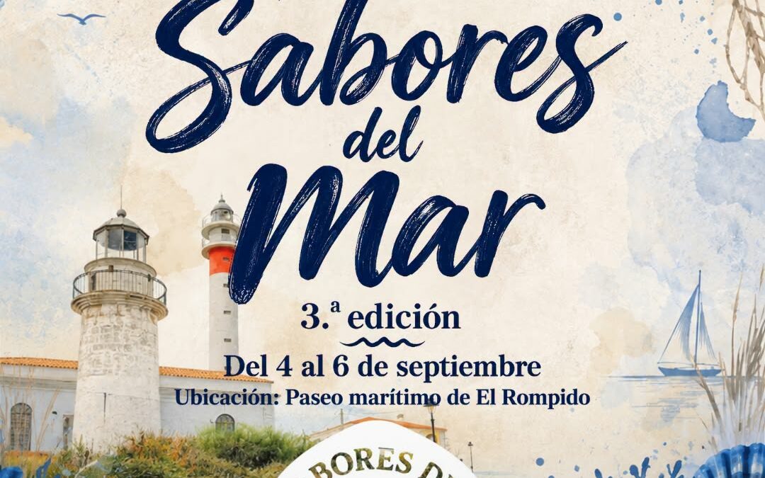 El paseo marítimo de El Rompido acogerá la III Feria «Sabores del Mar» del 4 al 6 de septiembre